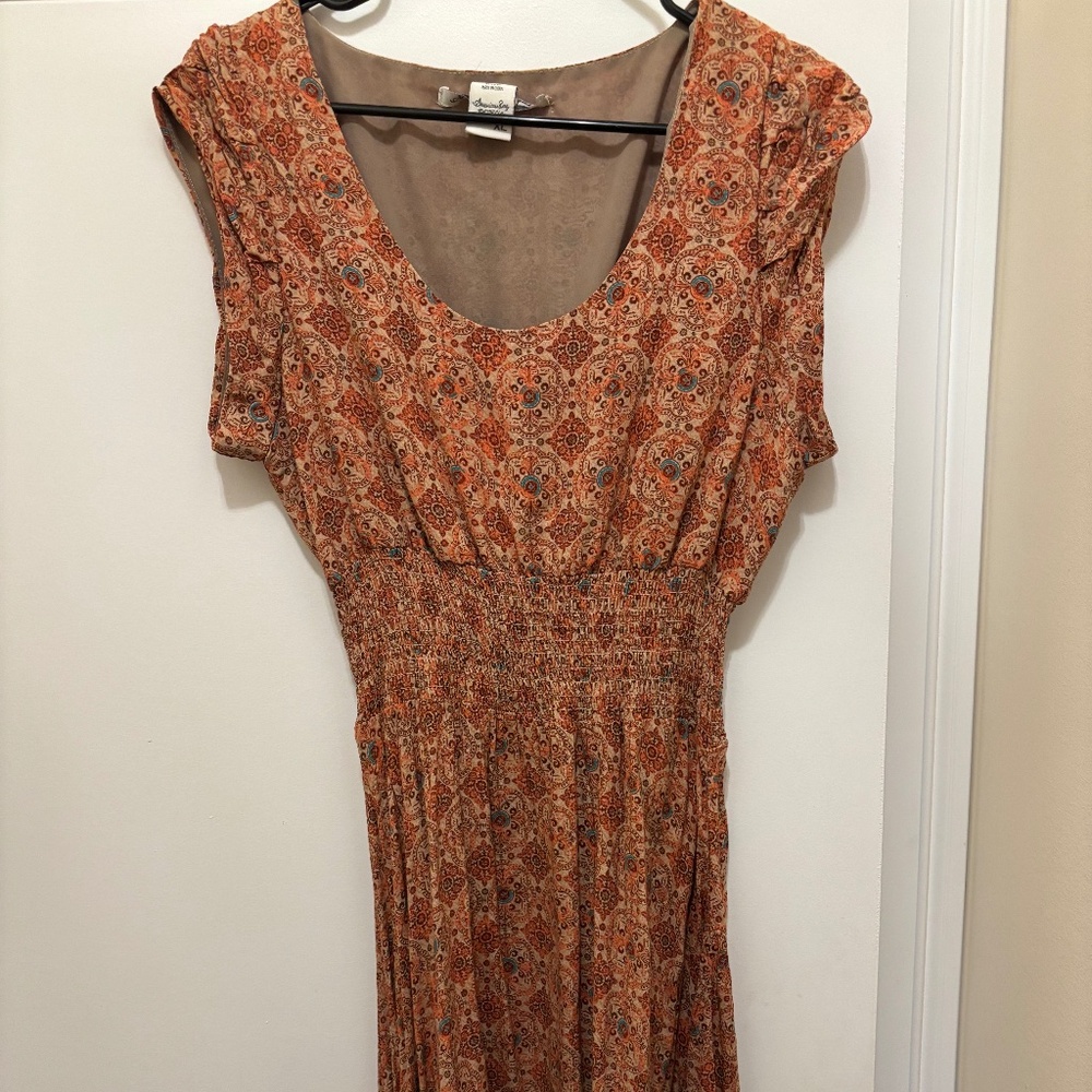 American Rag Elastic Waist Dress Size XL